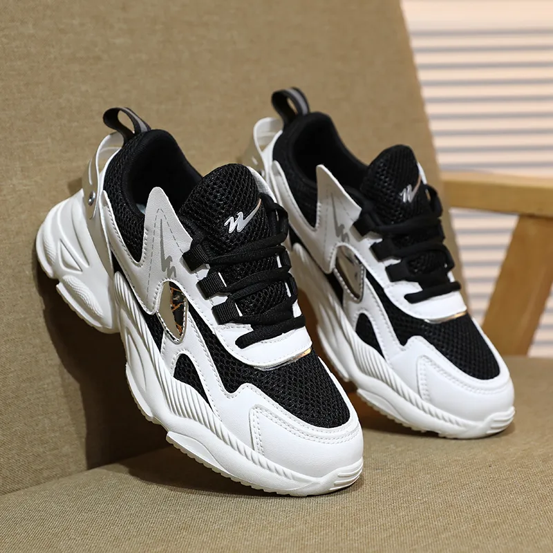 DOUBLE STAR 88 Anti Slip And Wear Resistant Breathable Low Top Chunky Sneakers Women's-13