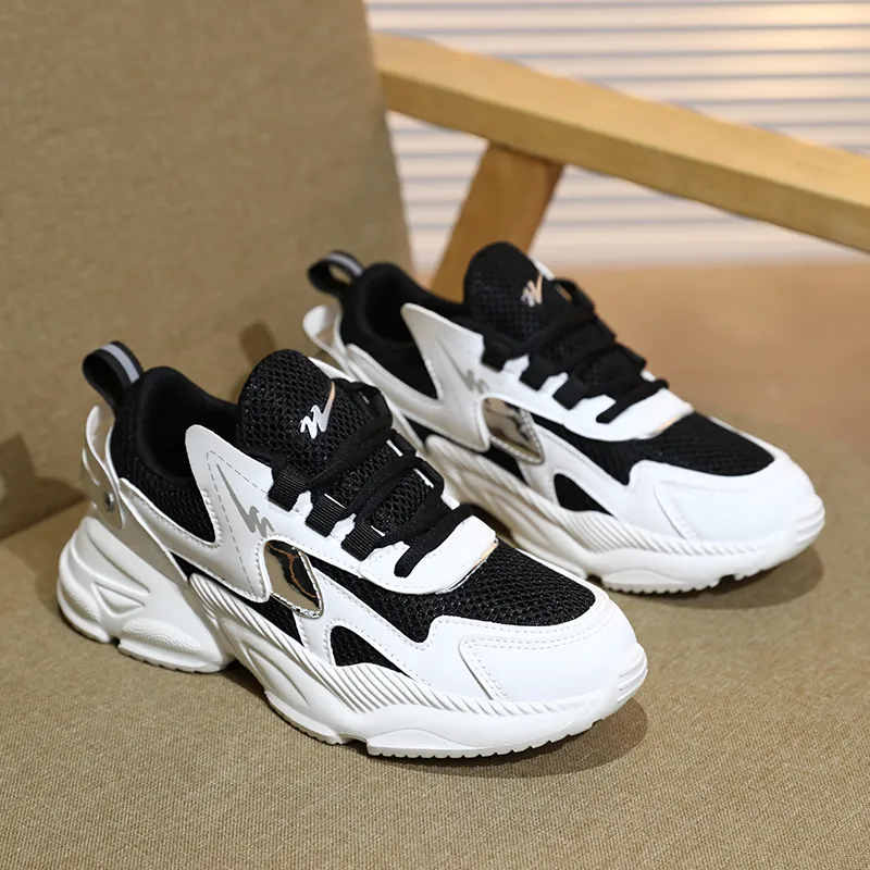 DOUBLE STAR 88 Anti Slip And Wear Resistant Breathable Low Top Chunky Sneakers Women's-14