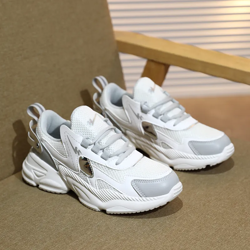 DOUBLE STAR 88 Anti Slip And Wear Resistant Breathable Low Top Chunky Sneakers Women's-20
