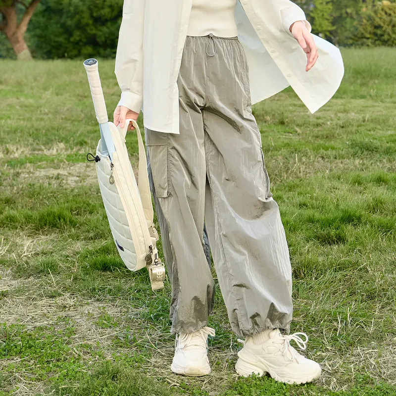 ZIHAN Casual Pants Women's Daybreak Gray-3