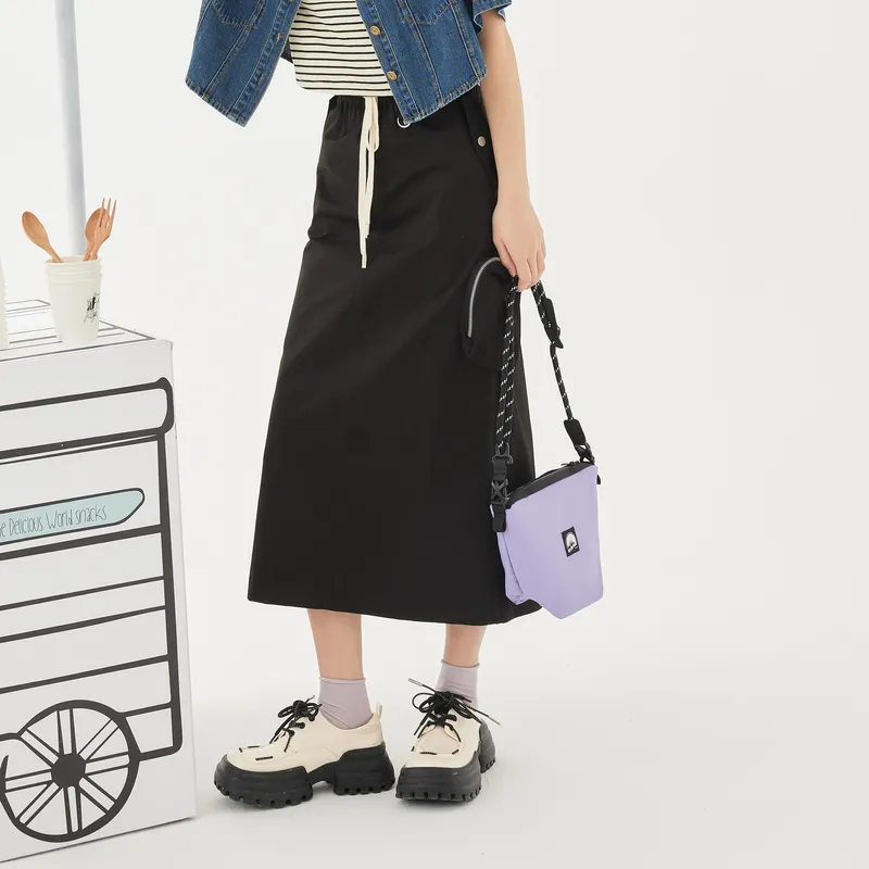 ZIHAN Casual Long Skirts Women's-4