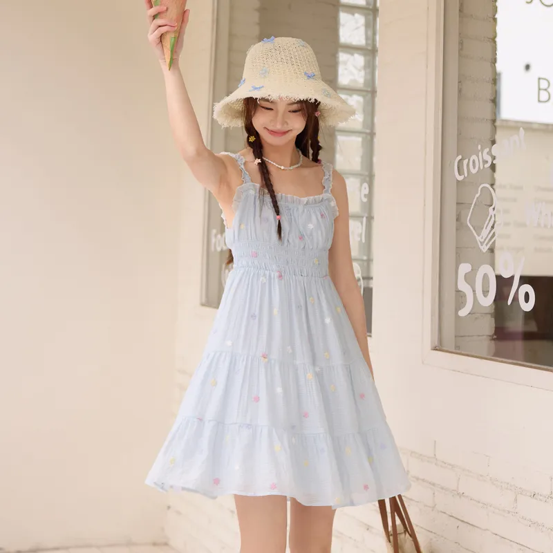 ZIHAN Slip Dresses Women's-8