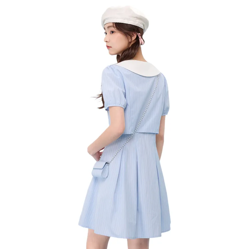ZIHAN Short Sleeved Dress Women's-1