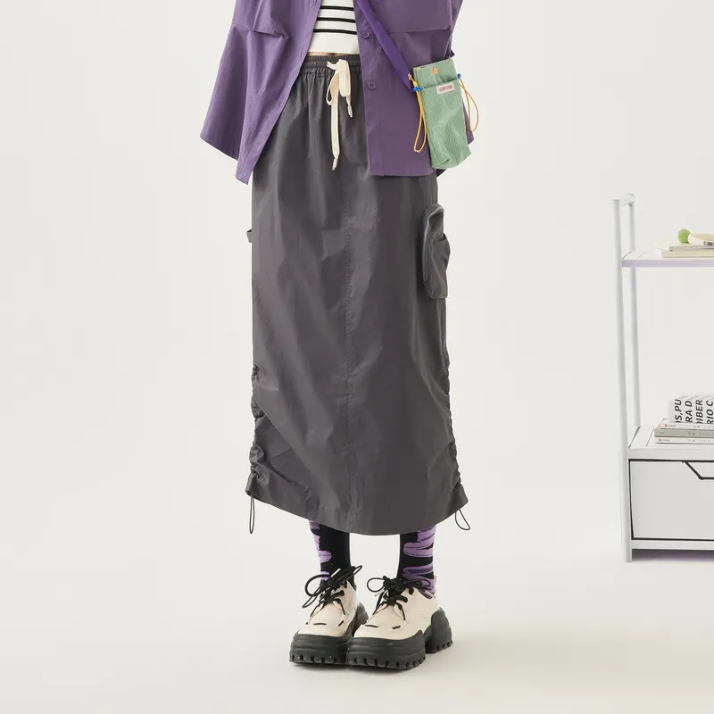 ZIHAN Casual Long Skirts Women's-7