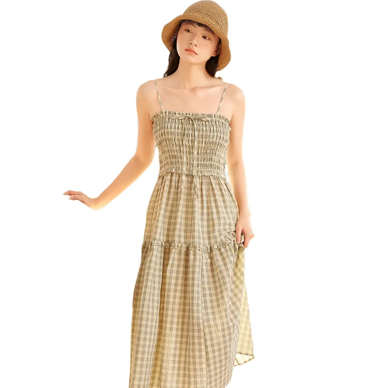 ZIHAN Slip Dresses Women's-5