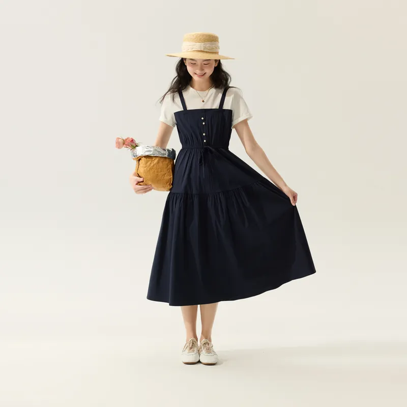 ZIHAN Short Sleeved Dress Women's-2