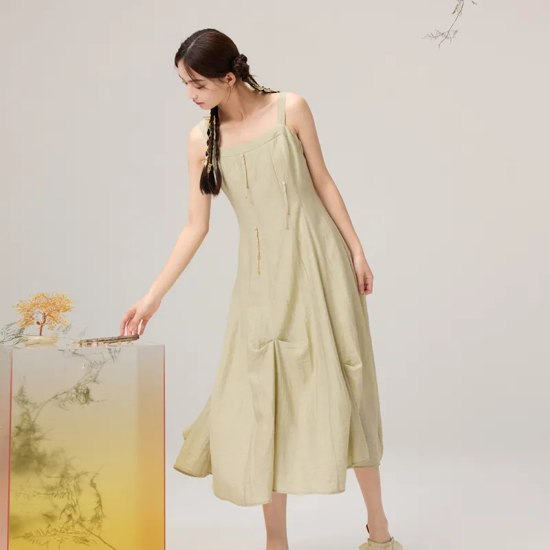 ZIHAN Slip Dresses Women's-8