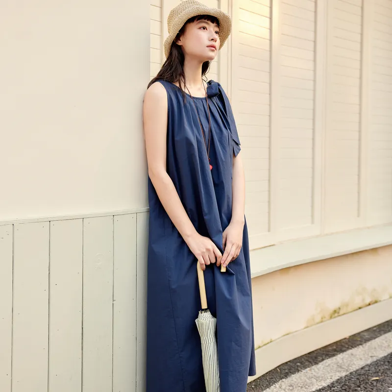 ZIHAN Sleeveless Dresses Women's-3