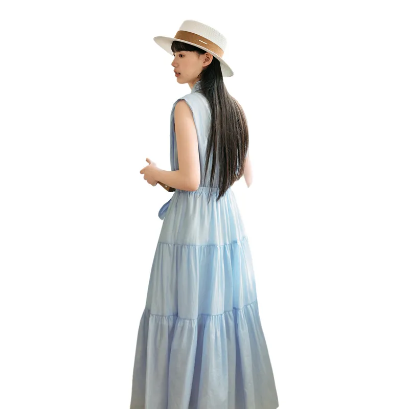 ZIHAN Sleeveless Dresses Women's-1