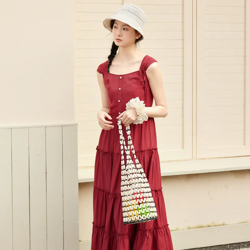 ZIHAN Slip Dresses Women's-12