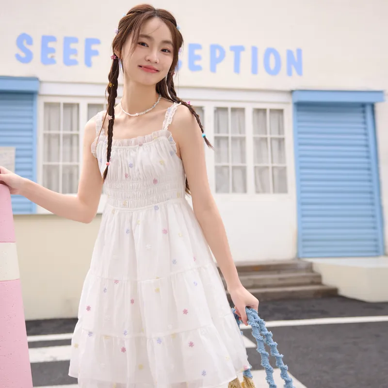 ZIHAN Slip Dresses Women's-4