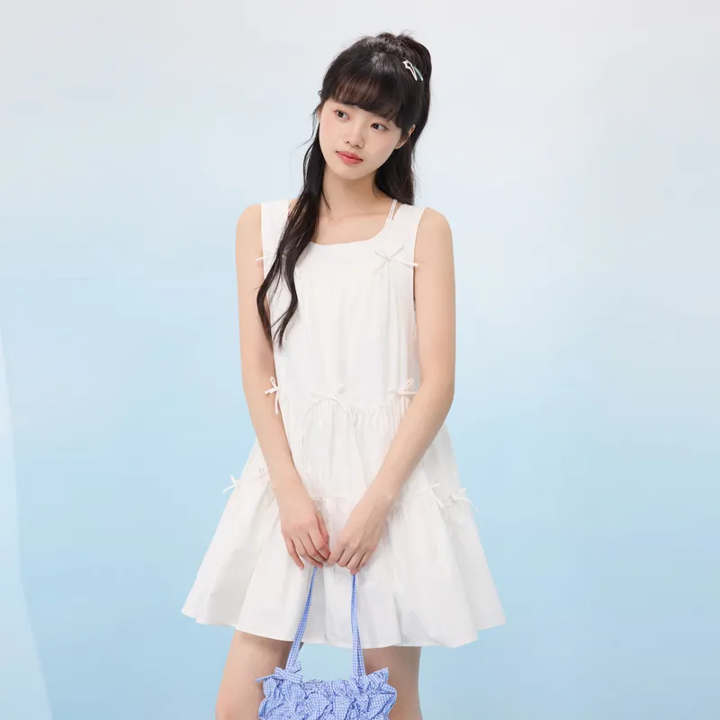 ZIHAN Sleeveless Dresses Women's-1