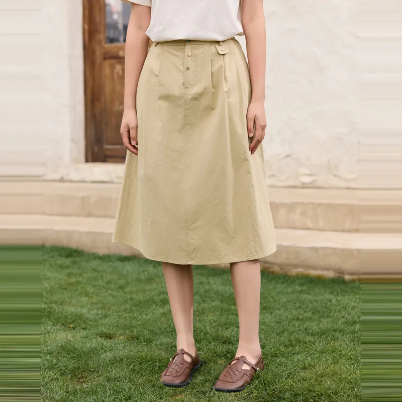 ZIHAN Casual Long Skirt Women's-9