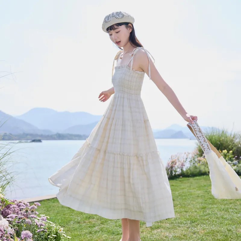 ZIHAN Slip Dresses Women's-13