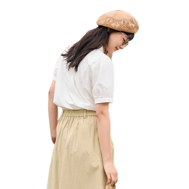 ZIHAN Shirts Women's Ecru-1