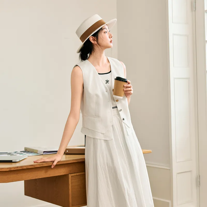 ZIHAN Vests Women's-3