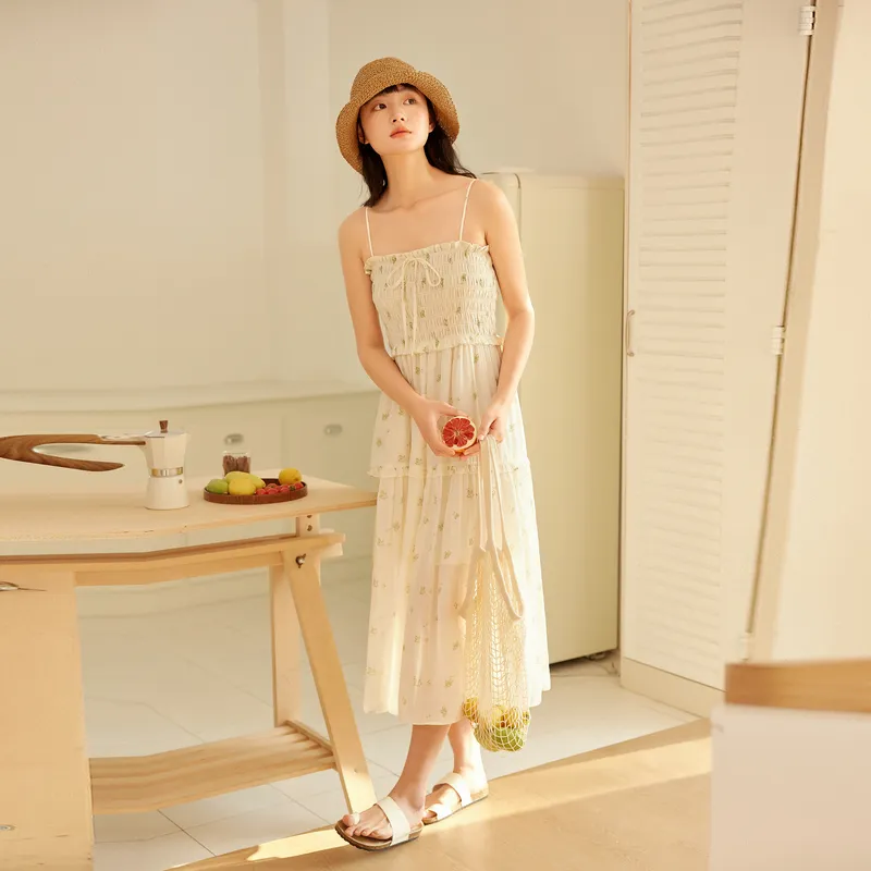 ZIHAN Slip Dresses Women's-1