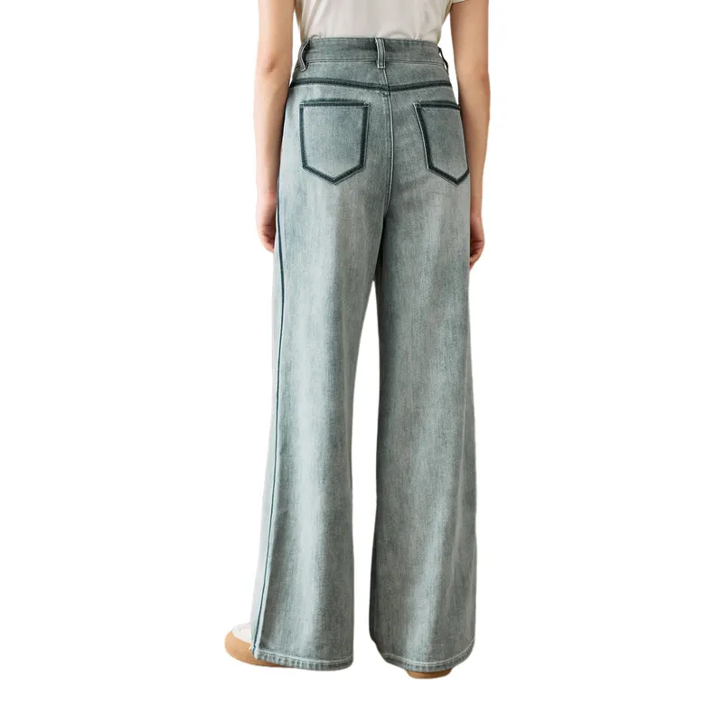 ZIHAN Jeans Women's Gray-1