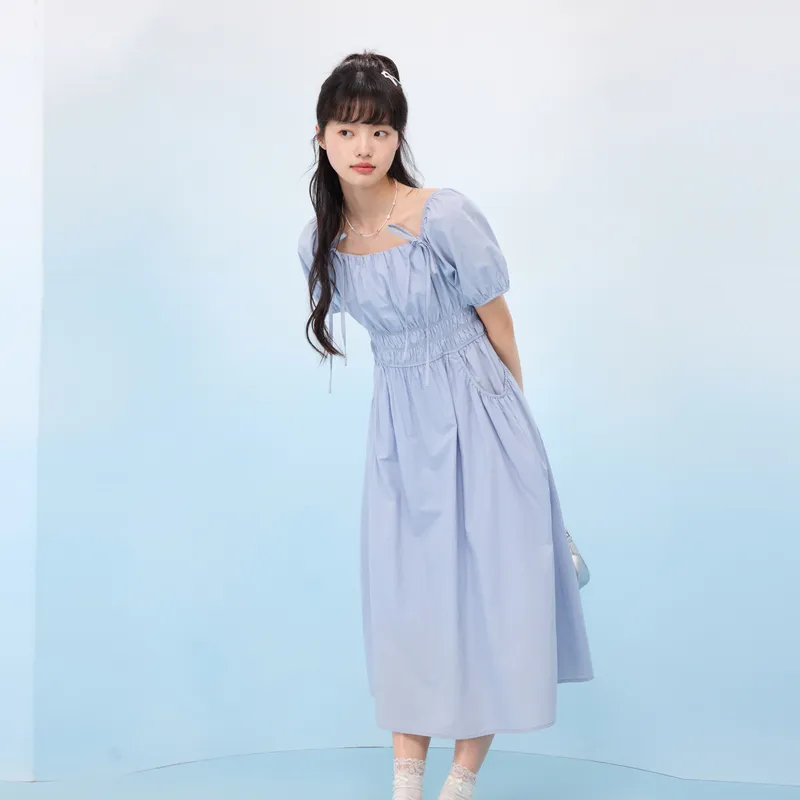 ZIHAN Short Sleeved Dress Women's-7