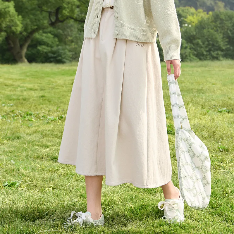 ZIHAN Casual Long Skirt Women's-9