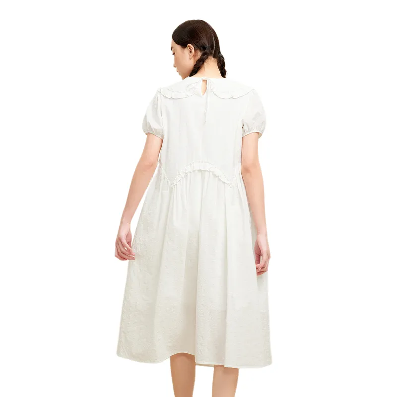 ZIHAN Short Sleeved Dress Women's-4