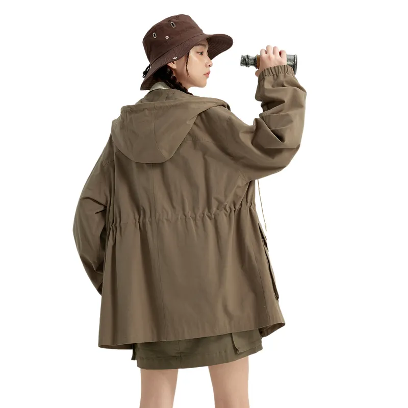 ZIHAN Trench Coats Women's-6