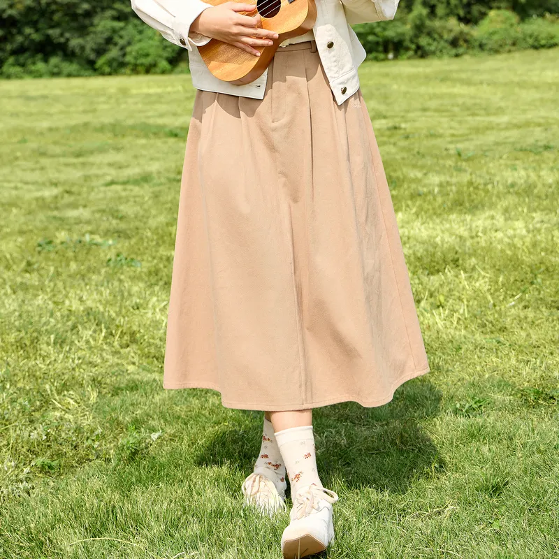 ZIHAN Casual Long Skirt Women's-4