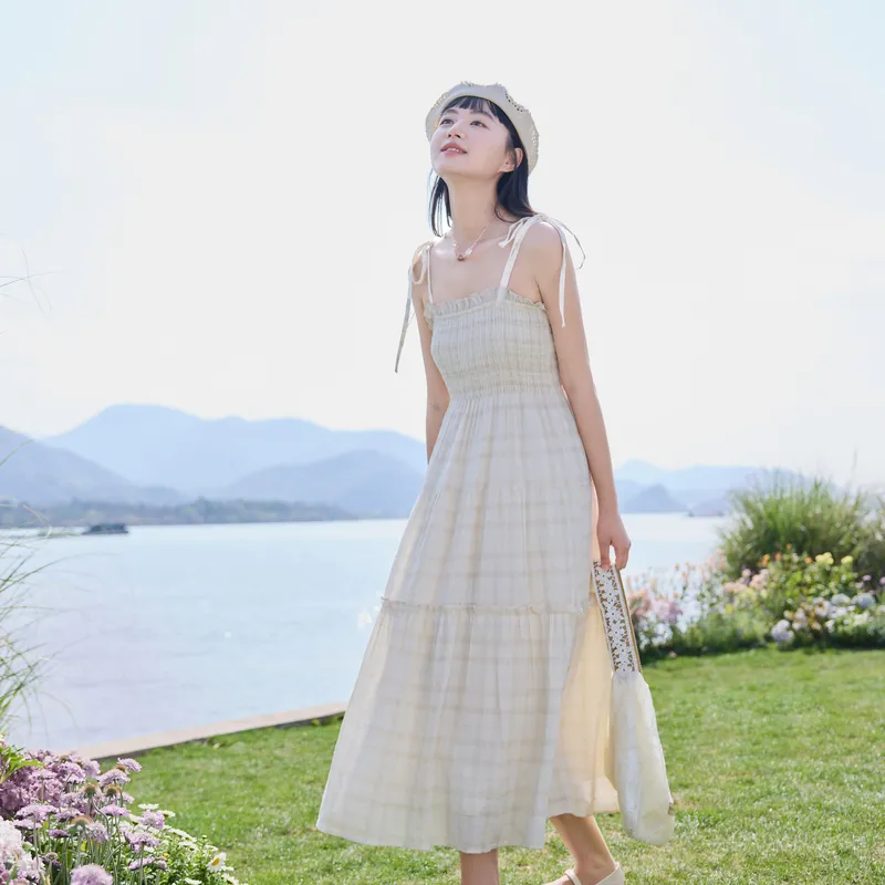 ZIHAN Slip Dresses Women's-12