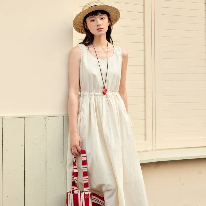 ZIHAN Sleeveless Dresses Women's-5