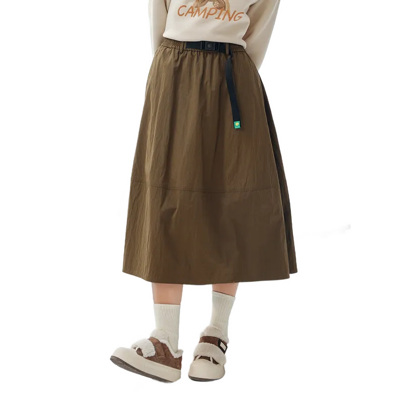 ZIHAN Casual Long Skirts Women's-7