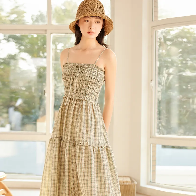 ZIHAN Slip Dresses Women's-7