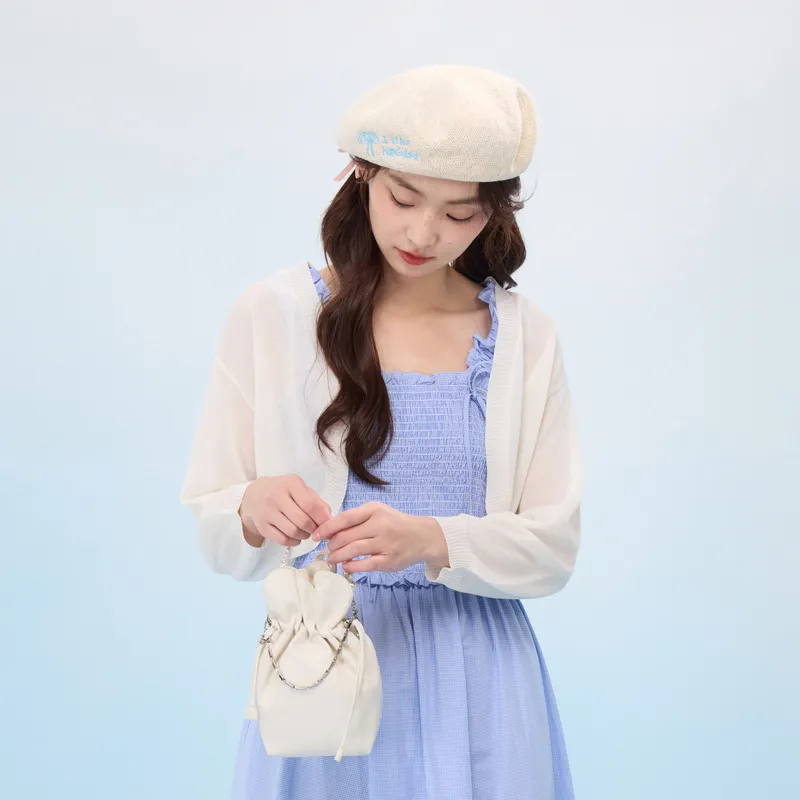 ZIHAN Knitwear Women's Beige Gold-2