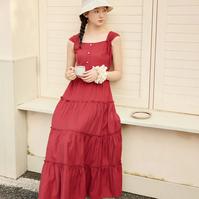 ZIHAN Slip Dresses Women's-13