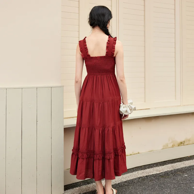 ZIHAN Slip Dresses Women's-8