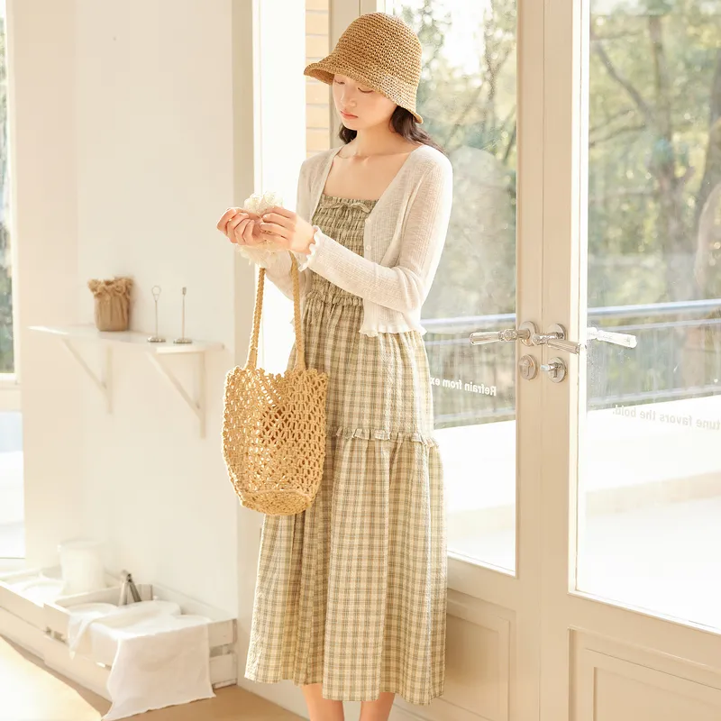 ZIHAN Slip Dresses Women's-8