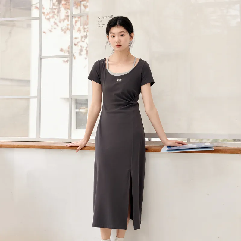 ZIHAN Dress Women's Silent Gray-1
