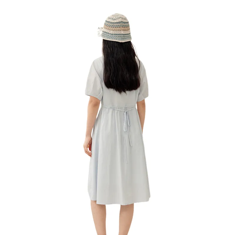 ZIHAN Short Sleeved Dresses Women's-4