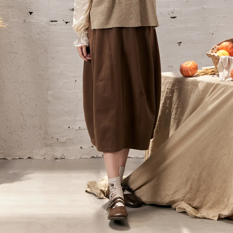 ZIHAN Casual Long Skirt Women's-2