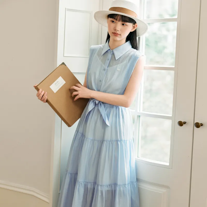 ZIHAN Sleeveless Dresses Women's-3