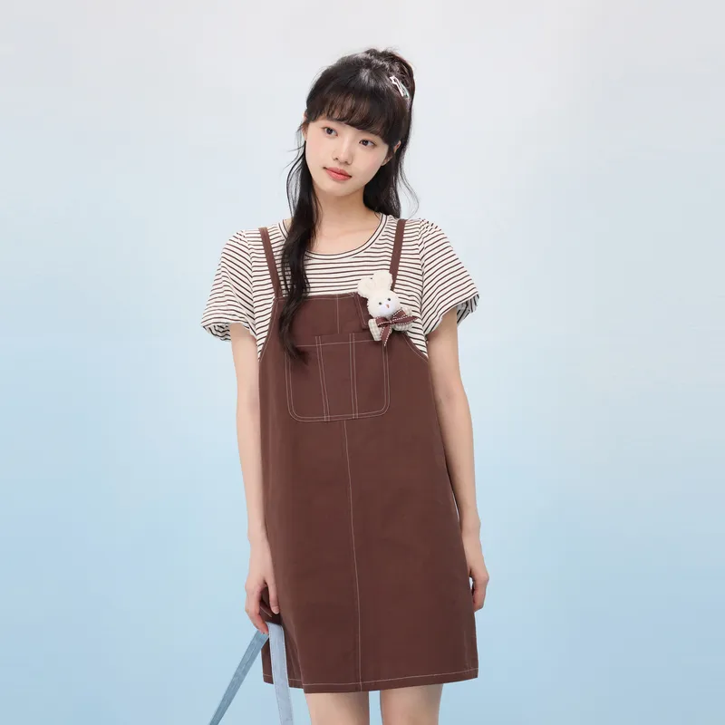 ZIHAN Short Sleeved Dress Women's-2