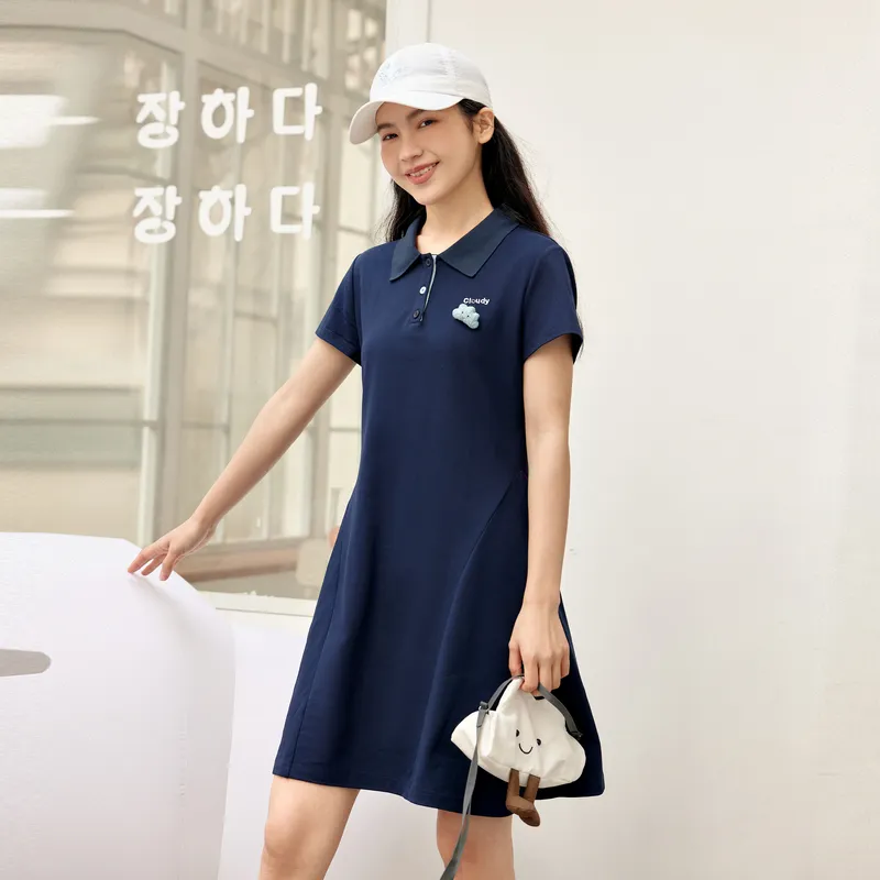 ZIHAN Short Sleeved Dresses Women's-2