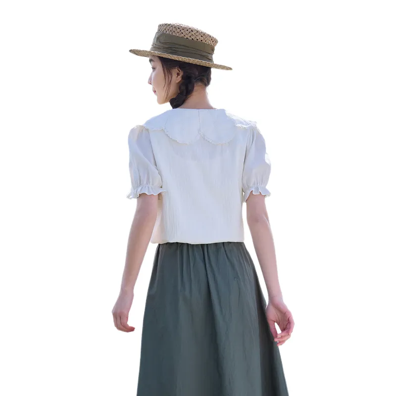 ZIHAN Shirts Women's Ecru-1