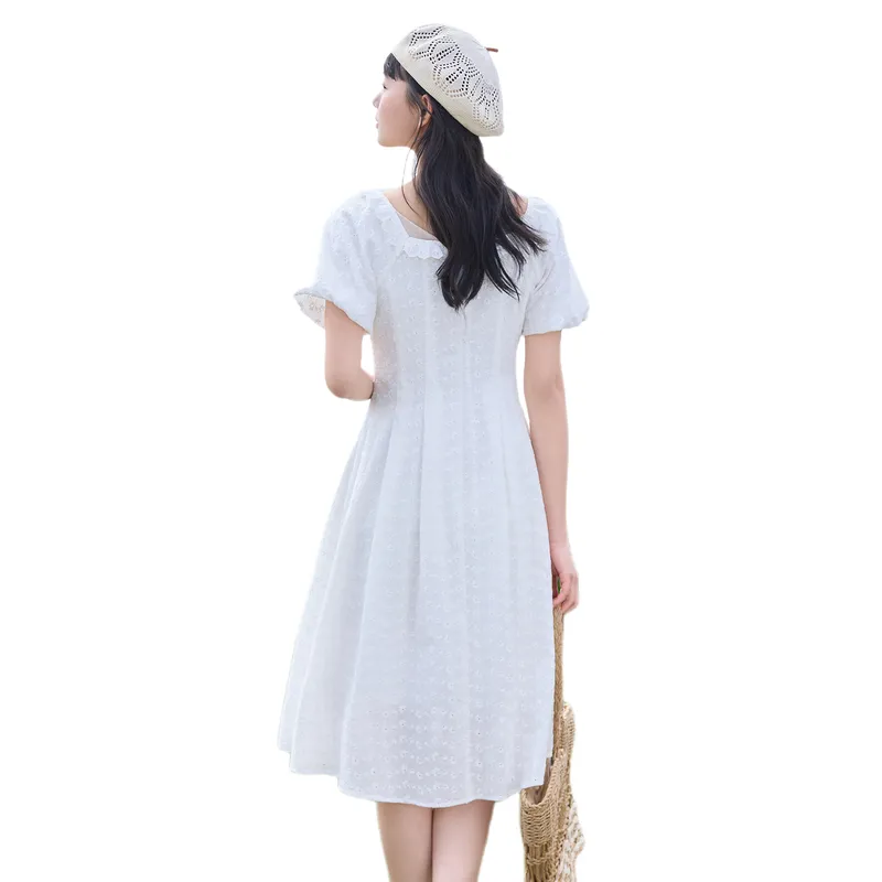ZIHAN Short Sleeved Dress Women's-1