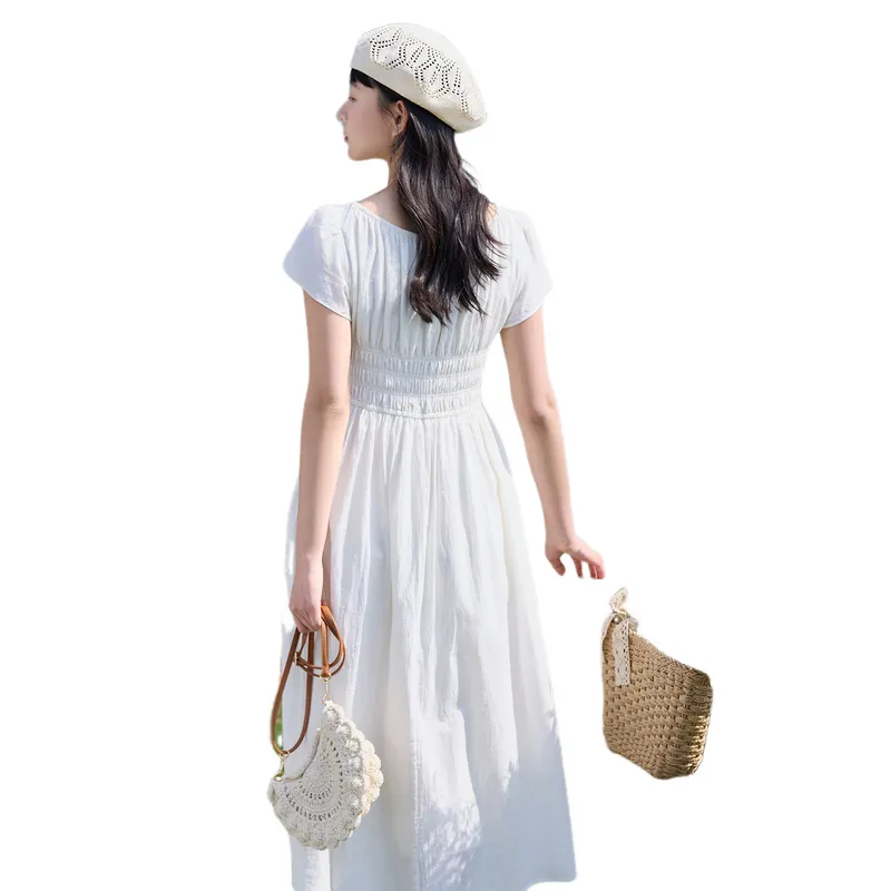ZIHAN Short Sleeved Dress Women's-1