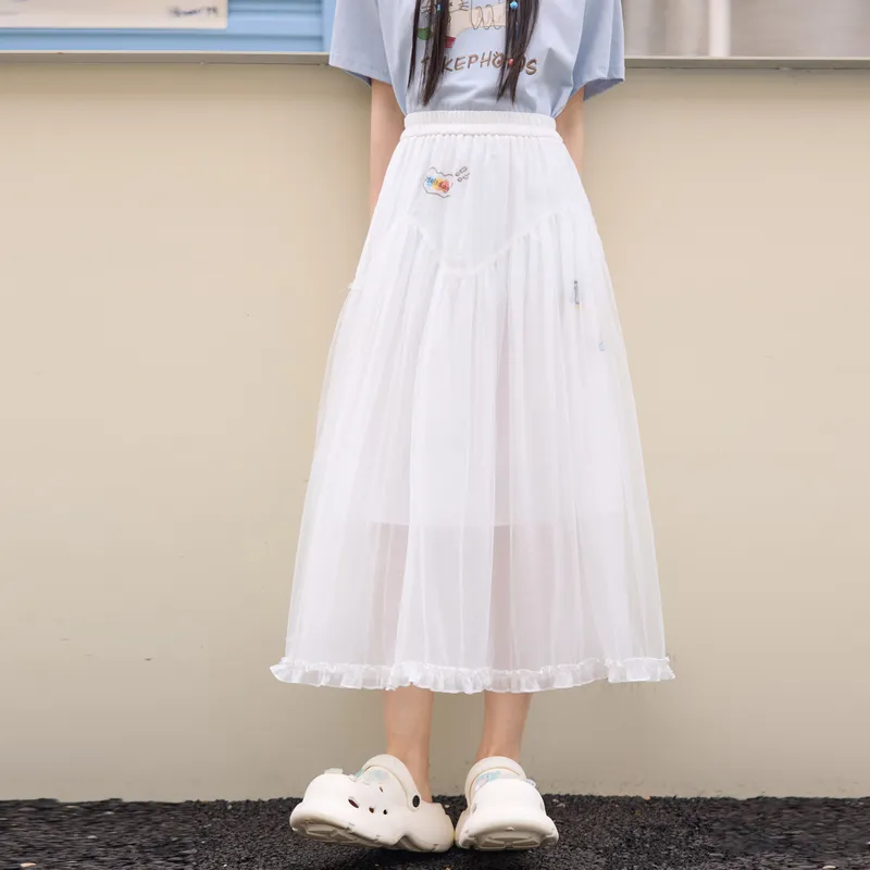 ZIHAN Casual Long Skirt Women's-4