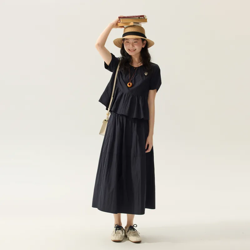 ZIHAN Two Piece Skirt Sets Women's-4
