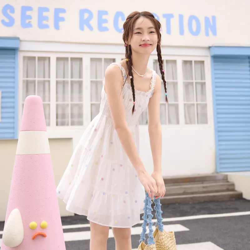ZIHAN Slip Dresses Women's-3