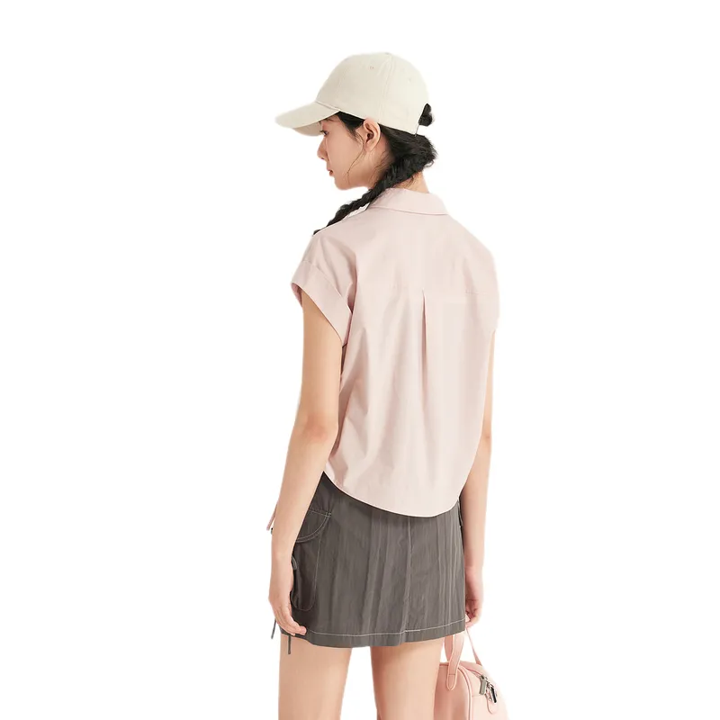 ZIHAN Short Sleeved Shirt Women's-1