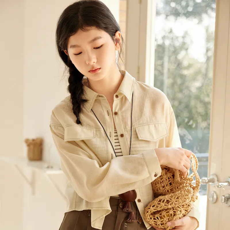 ZIHAN Shirt Matching Set Women's-7