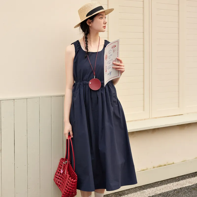 ZIHAN Sleeveless Dresses Women's-3